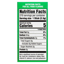 Extra Sugar Free Chewing Gum, Mint Variety Pack, 15 Sticks, 18-Count
