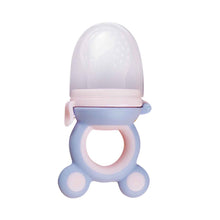 FAMTKT Baby Fruit Food Feeder Pacifier - Fresh Food Feeder, Infant Fruit Teething Teether Toy Baby Nutrition Fruit and Vegetable Mesh Bag Complementary Food Feeder