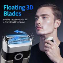 FDDAIElectricRazorforMenRechargeable_CompactFoilShaverwith8000RPMMotor_IPX7Waterproof_USBCCordlessBeardTrimmer_PortableMiniElectricShaverforTravel_Face_Head - USA Mega Market