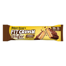 FITCRUNCH Wafer Protein Bars, 16g Protein, Chocolate Peanut Butter, 1.59 oz, 18-count