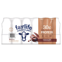 Plan de Nutrición Fairlife, Batido de Proteínas de 30 g, Chocolate, 340 ml (11.5 oz líq.), paquete de 18 unidades 
