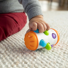Fat Brain Toys Rolio - Sensory Tummy Time and Rattle Toy, Ages 6 Months +