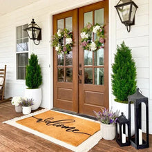 Faux 4’ UV Resistant Cedar Tree Indoor and Outdoor, 2-pack