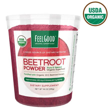 FeelGoodUSDAOrganicBeetrootPowder_18Ounces - USA Mega Market