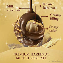 Ferrero Rocher, Premium Milk Chocolate Hazelnut, Chocolates for Gifting, 12 pk./1.3 oz.