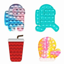 FidgetToysPackPoppersPopItItsPopitToyPopitsfidgetsPoppingSet_AutismSensoryTravelToysAutisticToddlers1-3KidsGiftGirlsTreasureBoxMiniPoppetFigitPackageFigetgetADHD_Packof50 - USA Mega Market