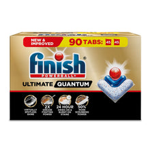 Finish Ultimate Quantum Dishwasher Pods, Dishwasher Detergent, Fresh Scent, 90 ct.
