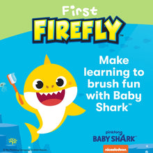 First Firefly Training Light Up Toothbrush, Baby Shark Design, Soft Bristles, 1 Count