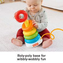 Fisher-PriceBabyStackingToyRock-a-Stack-Roly-PolyBasewith5ColorfulRingsforAges6-Months3-_4 - USA Mega Market