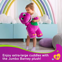 Fisher-PriceBarney-sWorldJumboBarneyPlush-26-inchFigure-LargeScale-SoftTexture1-_6 - USA Mega Market