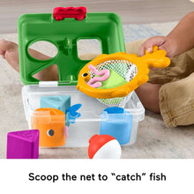 Fisher-PriceFriendshipForestSort-StoreTackleBoxBabyToywith6ShapeBlocks-FishingNet3-_4 - USA Mega Market