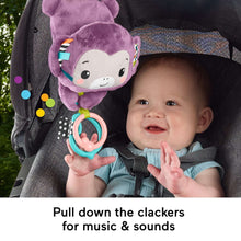 Fisher-PriceSing-GoPurpleMonkeyPlushBabyStrollerSensoryToyforNewborns3-_4 - USA Mega Market
