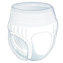 FitRight Incontinence Underwear for Men and Women, Adult Diapers, Ultra Absorbent, Medium, 28in to 40in, 20 Count