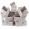 Foldable Drawer Closet Organizers, 12+1-Grid Option for Underwear, Socks, Belts and Ties, Pack of 4