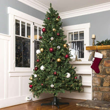 Fraser Hill Farm Green Plastic 360 Degree Rotating Artificial Christmas Tree Stands, for Trees up to 7.5' Tall and up to 26" in Diameter