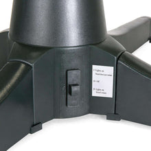 Fraser Hill Farm Green Plastic 360 Degree Rotating Artificial Christmas Tree Stands, for Trees up to 7.5' Tall and up to 26" in Diameter