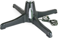 Fraser Hill Farm Green Plastic 360 Degree Rotating Artificial Christmas Tree Stands, for Trees up to 7.5' Tall and up to 26" in Diameter