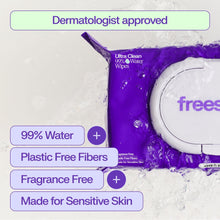 Freestyle Soft Baby Wipes for Sensitive Skin, Unscented, 9 Flip-Top Packs, 648 Total Count