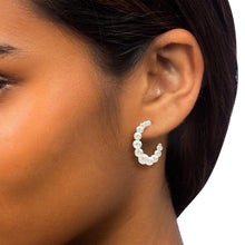 FreshwaterCultured2-5-6mmGraduatedPearl14ktYellowGoldHoopEarrings1-_4 - USA Mega Market