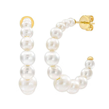 FreshwaterCultured2-5-6mmGraduatedPearl14ktYellowGoldHoopEarrings4-_1 - USA Mega Market