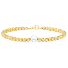 FreshwaterCultured7.5-8mmPearlBraceletWith14ktYellowGoldClasp4 - Brands For Less USA