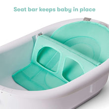 Frida Baby 4 in 1 Grow with Me Baby Bathtub for Newborn to Toddler, White, Rigid Baby Bath, Unisex
