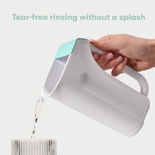 Frida Baby Control The Flow Polypropylene ABS Rinser, Bath Time Rinse Cup with Easy Grip Handle and Removable Rain Shower, White