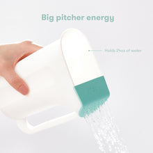 Frida Baby Control The Flow Polypropylene ABS Rinser, Bath Time Rinse Cup with Easy Grip Handle and Removable Rain Shower, White