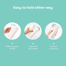 Frida Baby Control The Flow Polypropylene ABS Rinser, Bath Time Rinse Cup with Easy Grip Handle and Removable Rain Shower, White