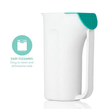 Frida Baby Control The Flow Polypropylene ABS Rinser, Bath Time Rinse Cup with Easy Grip Handle and Removable Rain Shower, White