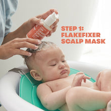 Frida Baby FlakeFixer Cradle Cap Set with Softening Scalp Scrub Shampoo Treatment and Hydrating Conditioner Spray, 2 Piece