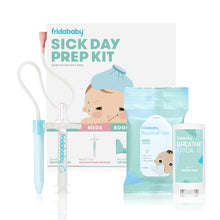Frida Baby Sick Day Prep Kit: NoseFrida Snotsucker, MediFrida Pacifier, BreatheFrida Wipes, VaporRub