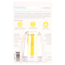 Frida Baby SmileFrida Finger Toothbrush for Baby to Infant Dental Care, Yellow