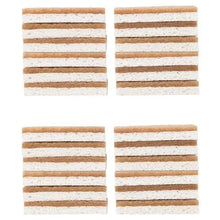 Full Circle Walnut Non-Scratch Sponge, 24-count