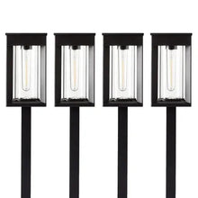 GTX Solar LED Pathway Lights, 4-pack