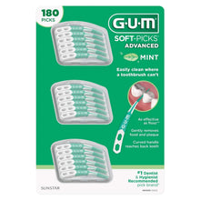 GUM Soft-Picks Advanced Mint, 180-count