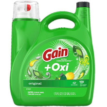 Gain + Oxi Liquid Laundry Detergent, Original, 159 Loads, 170 fl. oz.