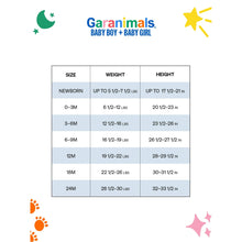 Garanimals Newborn Baby Boy, Girl & Unisex Cotton Short Sleeve Bodysuits, Multiple Sizes 0–24 Months, 4-Pack