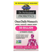 GardenofLife_Dr.FormulatedProbiotics_OnceDailyWomen_s_50Billion_30VegetarianCapsules - USA Mega Market