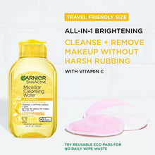 Garnier SkinActive Micellar Cleansing Water All in 1 Vitamin C Makeup Remover, Face Cleanser