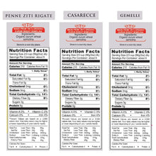 Garofalo, Organic Pasta, Variety Pack, 17.6 oz, 6-Count