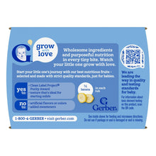 Gerber 1st Foods Baby Food, Banana Puree, Clean Label Project, 2 oz Tubs (2 Pack)