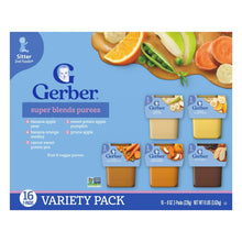 Gerber 2nd Foods Natural for Baby WonderFoods Baby Food, Variety Pack, 4 oz Tubs (32 Pack)
