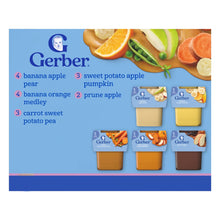 Gerber 2nd Foods Natural for Baby WonderFoods Baby Food, Variety Pack, 4 oz Tubs (32 Pack)