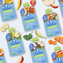 Gerber 2nd Foods Organic Baby Food Variety Pack, Fruit and Veggie Favorites, 3.5 oz Pouches (9 Pack)
