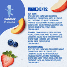 Gerber Fruit & Yogurt, Toddler Food Variety Pack, 3.5 oz Pouches (9 Pack)