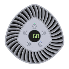 Purificador de aire inteligente GermGuardian Airsafe+ con filtro HEPA, luz UV-C y monitor de calidad del aire 