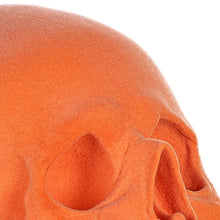 Gerson International 7.5" Flocked Skulls, Set of 2
