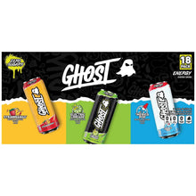 Ghost Energy Drink, Variety Pack, 16 fl oz, 18-count