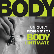 GilletteLabs Body + Intimate Razor For Men, 5ct